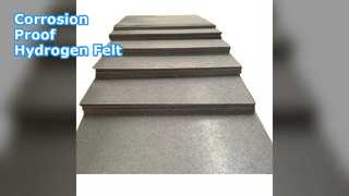 Titanfaserfilz für die Wasserstoffproduktion