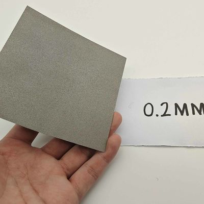 0.5 mm-1 mm Titanschichtpapier Porosität 50%-60% Ti Sinterguss aus Metallfasern