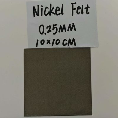 0.25mm Nickel Metallfaser Felt AEM Wasser Elektrolyse Wasserstoff Elektrolysezelle