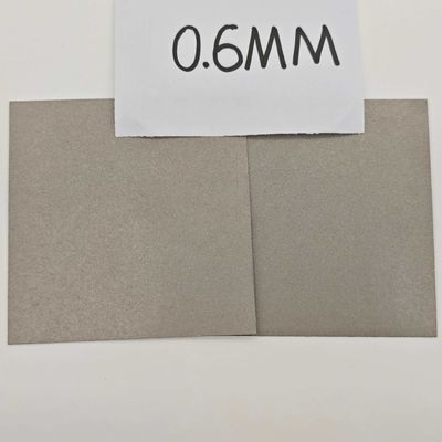 Elektrolytische Wasserstoffproduktion Tifelz 0,6 mm Poröses Titanfelzpapier
