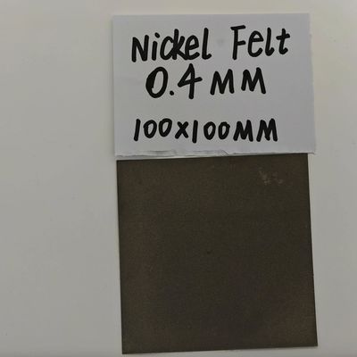 AEM Nickelfelt 0,4 mm Gasdiffusionsschicht Material Poröses Metallfaserfelz