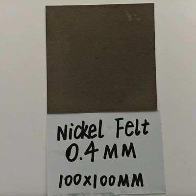 0.15mm-2mm Poröses Nickelfelt AEM GDL Gasdiffusionsschicht Sintergefielt